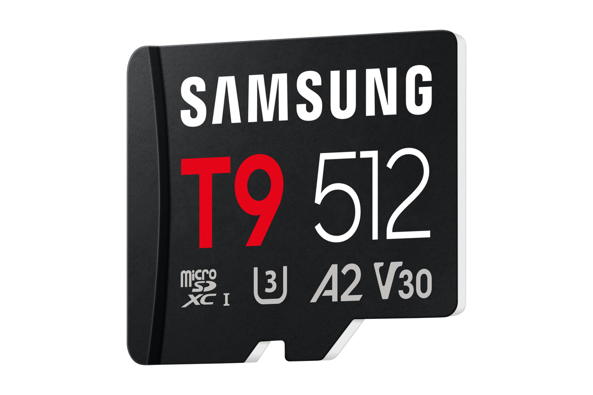 Samsung T9 microSDXC™ UHS-I Speicherkarte - 512 GB mit USB-Kartenleser ‎ ‎