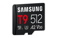 Samsung T9 microSDXC™ UHS-I Speicherkarte - 512 GB mit USB-Kartenleser ‎ ‎