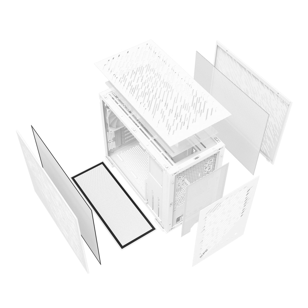XPG VALOR AIR NANO MID-TOWER CHASSIS - Weiß