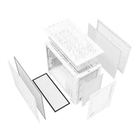 XPG VALOR AIR NANO MID-TOWER CHASSIS - Weiß