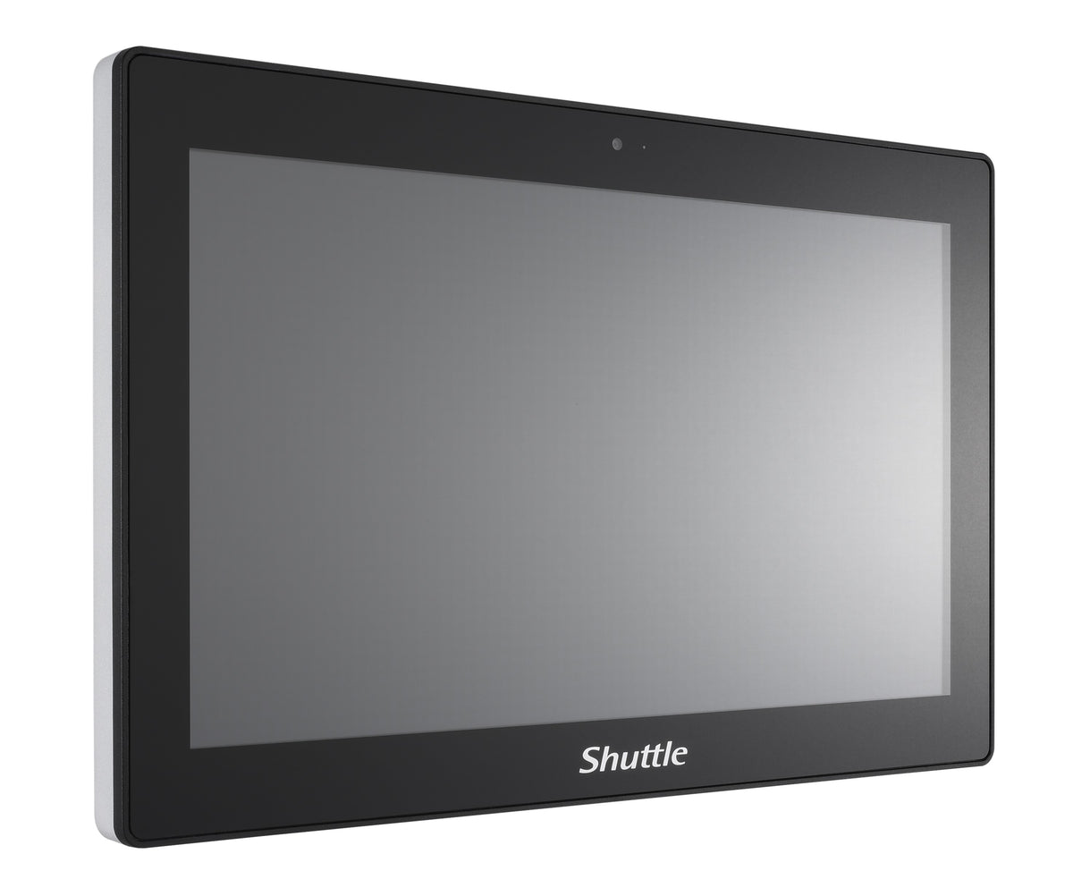 Shuttle All-In-One Panel PC Barebone P15AL01-i5 blau, 15.6" Multi-Touch-Screen, Intel Core i5-1235U, 2xLAN, IP65, 1x COM, lüfterlos, 24/7 Dauerbetrieb