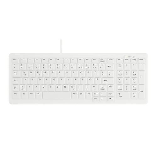Contour Design Active Key Contour ClassicClean Medizinische Tastatur Abnehmbare Abdeckung Kompakt Kabelgebunden Weiß DE C7000