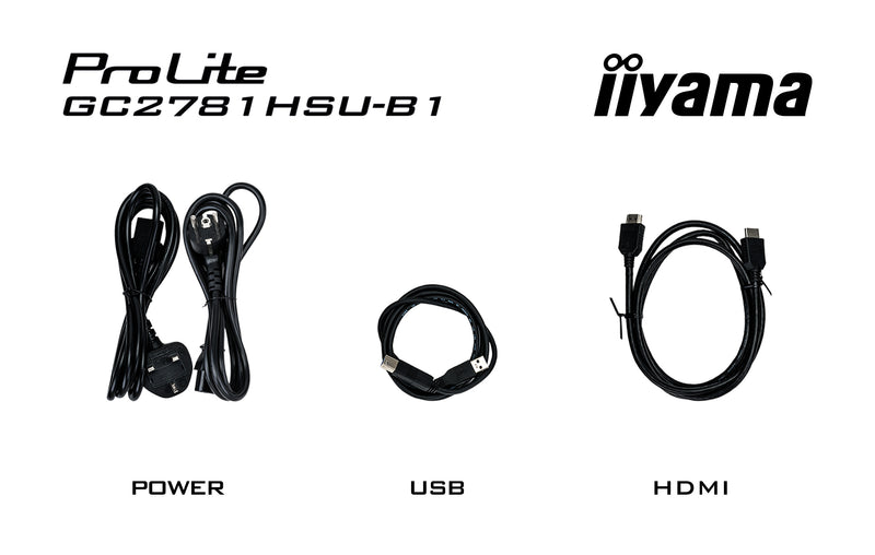 iiyama G-MASTER GC2781HSU-B1 27" 144H Computerbildschirm 68,6 cm (27") 1920 x 1080 Pixel Schwarz