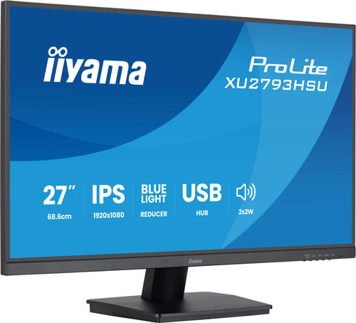 iiyama ProLite XU2793HSU-B7 Computerbildschirm 68,6 cm (27") 1920 x 1080 Pixel Full HD LED Schwarz