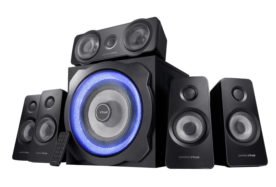 Trust GXT 658 Tytan 5.1 Speaker Set 90 W Universal Black 5.1 Channels