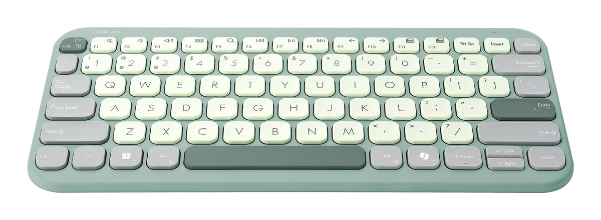 ASUS Marshmallow Keyboard KW100 Tastatur Haus Bluetooth QWERTZ Deutsch Grün