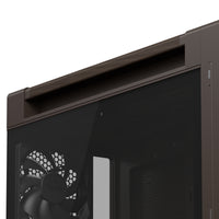 ASUS ProArt PA602 Wood Edition Retro Brown - Tempered Glass Panel Midi Tower Braun