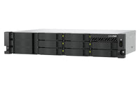 QNAP TS-H1073BXEU-RP NAS Rack (2U) Ryzen Embedded V1780B 8 GB DDR4 QNAP QTS Schwarz