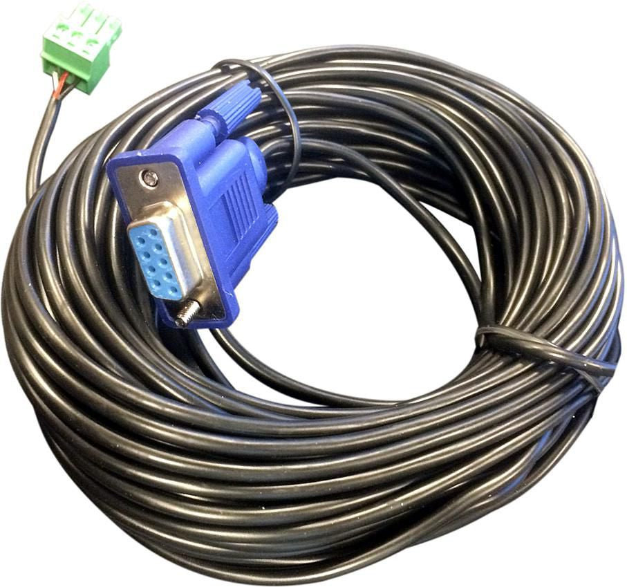 Vivolink VLCPARS232/15M Serien-Kabel Schwarz RS-232