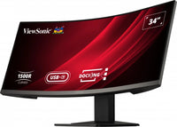 Viewsonic Display VG3419C Computerbildschirm 86,4 cm (34") 3440 x 1440 Pixel UltraWide Quad HD LED Schwarz