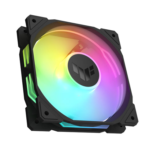 120mm ASUS TUF GAMING TR120 ARGB Gehäuselüfter schwarz, 120 mm, PWM