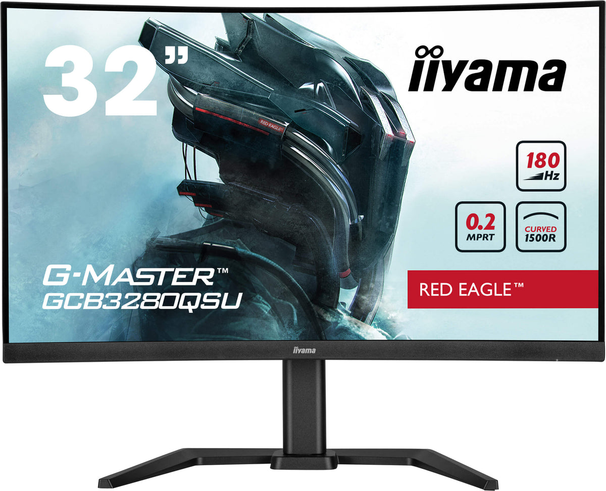 iiyama G-MASTER GCB3280QSU-B2 Computerbildschirm 80 cm (31.5") 2560 x 1440 Pixel Dual QHD LED Schwarz