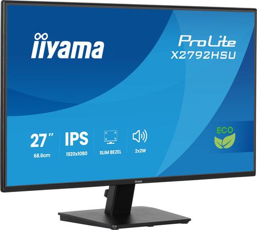 iiyama ProLite X2792HSU-B1 Computerbildschirm 68,6 cm (27") 1920 x 1080 Pixel Full HD LED Schwarz