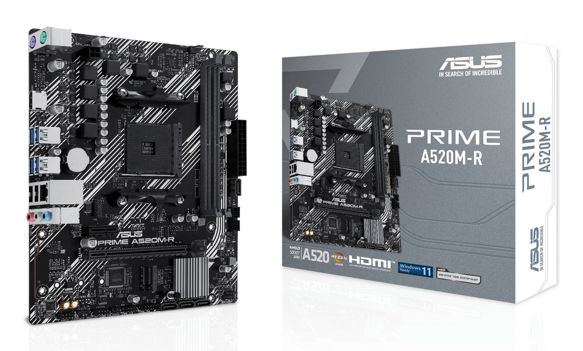 ASUS PRIME A520M-R AMD A520 Sockel AM4 micro ATX