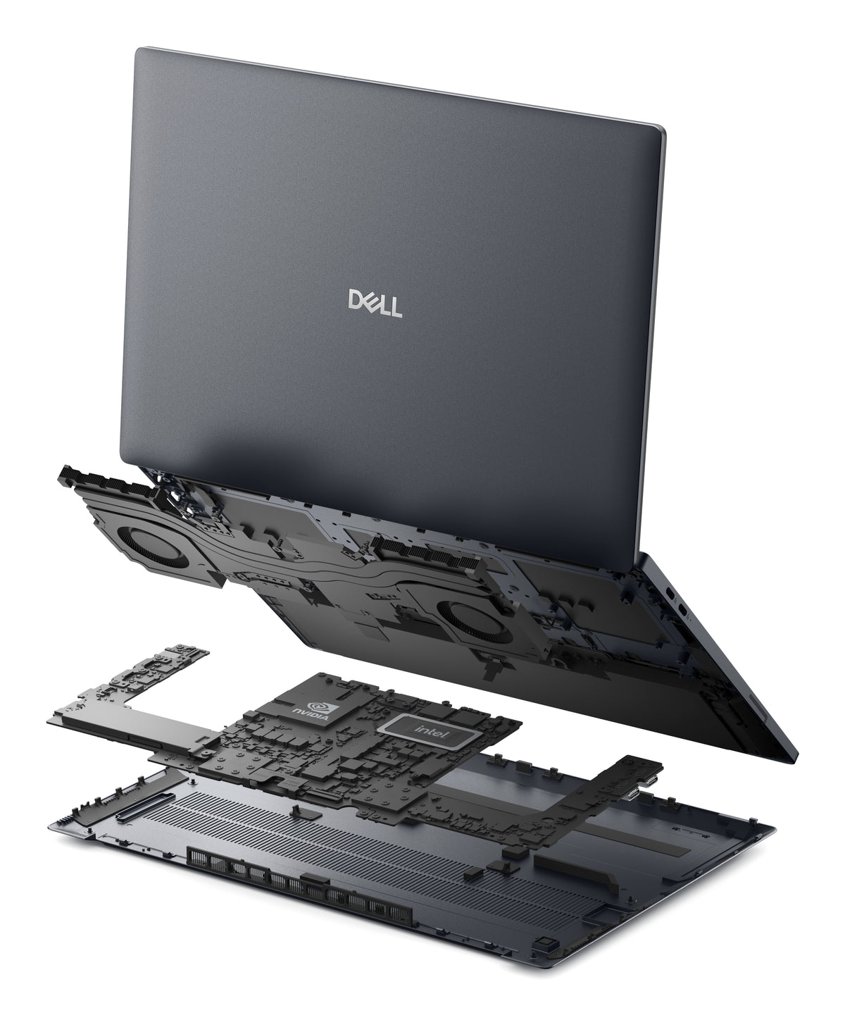 DELL Pro Precision 7 14 PW714260 Copilot+ PC Intel Core Ultra 7 366H Mobiler Arbeitsplatz 35,6 cm (14") Full HD+ 32 GB LPDDR5x-SDRAM 1 TB SSD NVIDIA RTX PRO 1000 Blackwell Wi-Fi 7 (802.11be) Windows 11 Pro Grau Schweiz