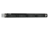 QNAP TS-433eU NAS Rack (1U) Cortex-A Cortex-A55 4 GB 0 TB QNAP Turbo System Schwarz