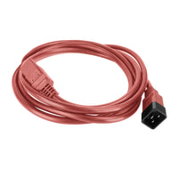 Cavo di alimentazione ACT C20 - C21 IEC60320 rosso 1,5 m