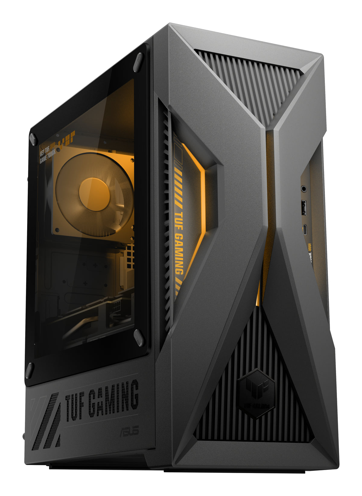 ASUS TUF Gaming T500 TM500MH-0R7260040W AMD Ryzen™ 7 260 16 GB DDR5-SDRAM 1 TB SSD NVIDIA GeForce RTX 5060 Windows 11 Home Mini Tower PC Grau