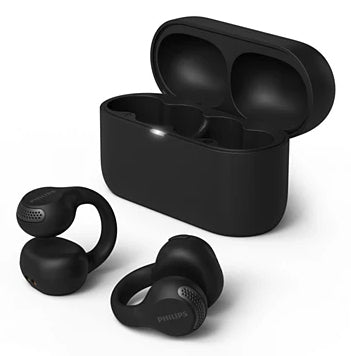 Philips 2000 series TAQ2000BK Kopfhörer True Wireless Stereo (TWS) Ohr-Clip, Offene Ohren Anrufe/Musik Bluetooth Schwarz