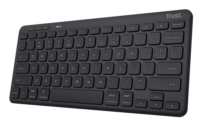 Trust Lyra Tastatur Büro USB + RF Wireless + Bluetooth Deutsch Schwarz