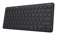 Trust Lyra Tastatur Büro USB + RF Wireless + Bluetooth Deutsch Schwarz