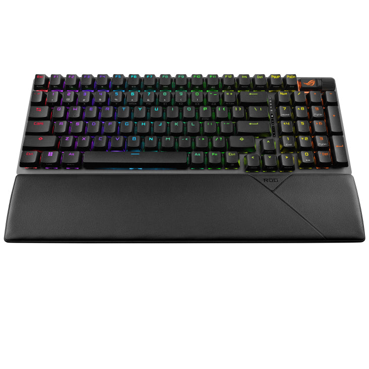 ASUS ROG Strix Scope II 96 Wireless Tastatur Gaming USB + RF Wireless + Bluetooth AZERTY Französisch Schwarz