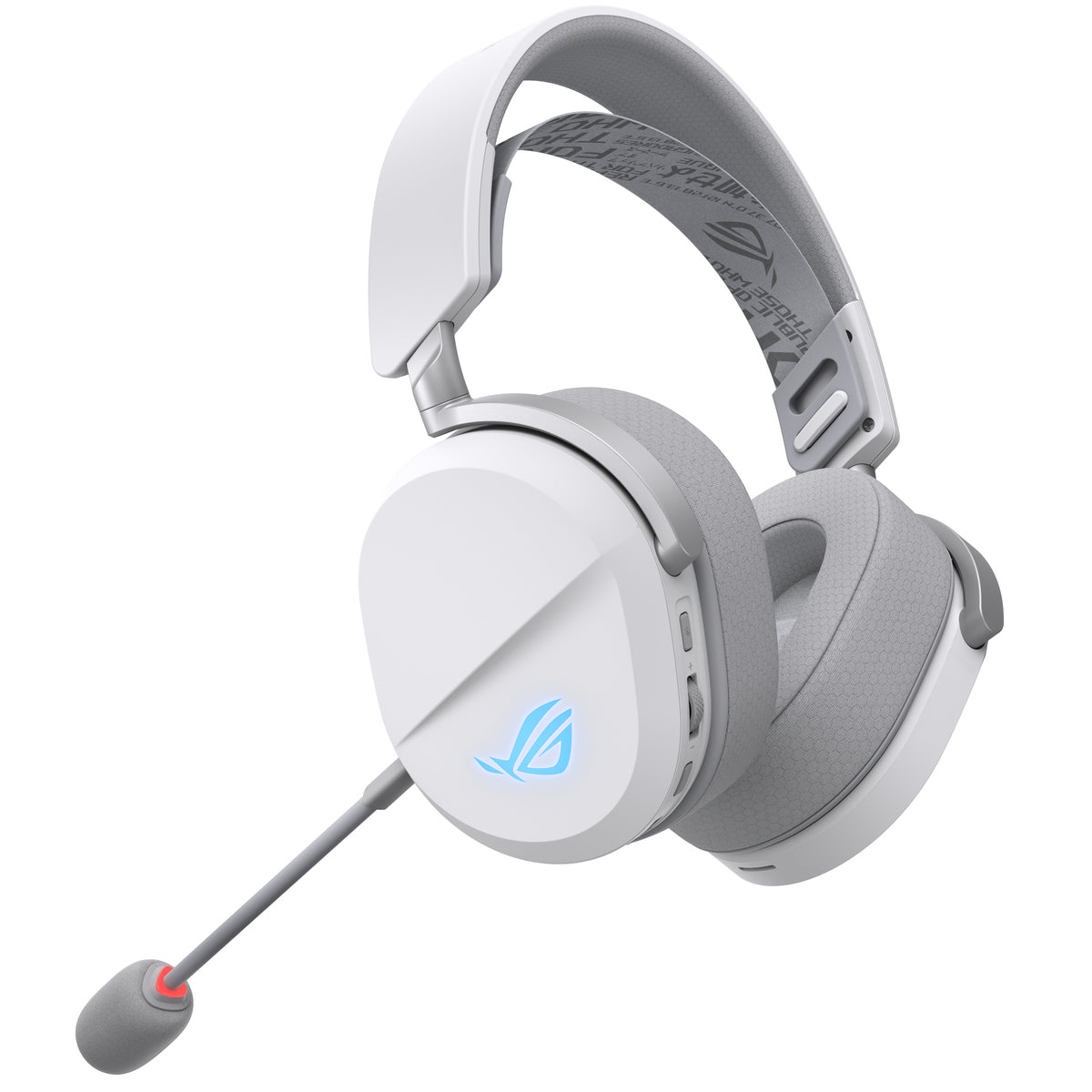 ASUS ROG Pelta Kopfhörer Verkabelt & Kabellos Kopfband Gaming USB Typ-C Bluetooth Weiß