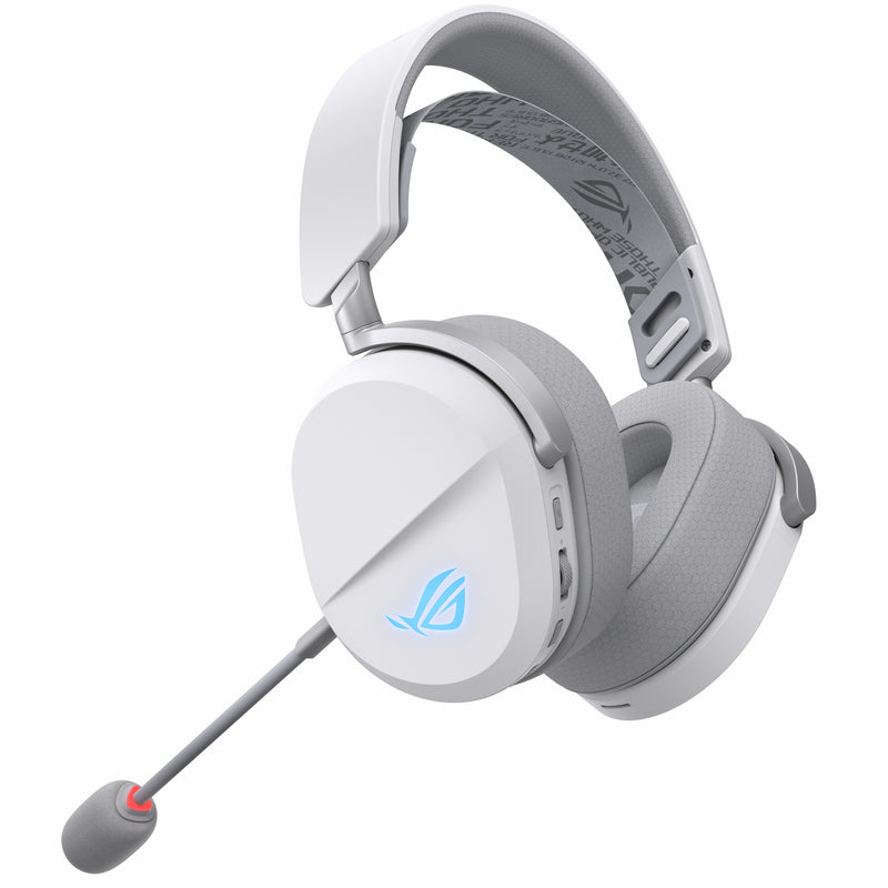 ASUS ROG Pelta Kopfhörer Verkabelt & Kabellos Kopfband Gaming USB Typ-C Bluetooth Weiß