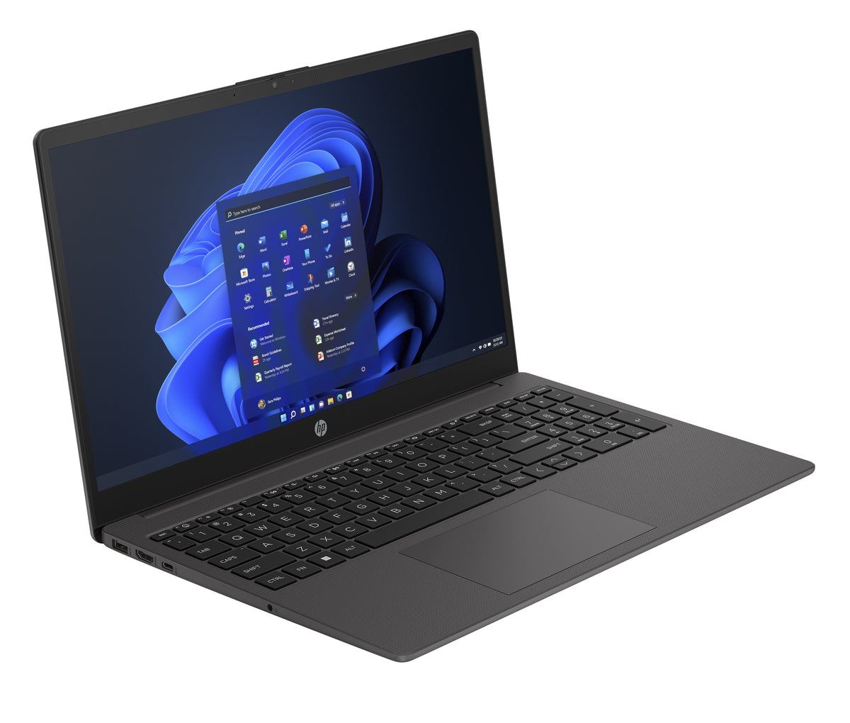 HP 250 G10 Intel® Core™ i5 i5-1334U Laptop 39,6 cm (15.6") Full HD 16 GB DDR4-SDRAM 512 GB SSD Wi-Fi 6 (802.11ax) FreeDOS Schwarz, Grau