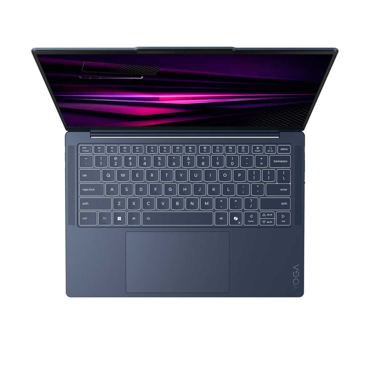 Lenovo Yoga Slim 7 14Q8Y11 Copilot+ PC Snapdragon X2E-80-100 Laptop 35,6 cm (14") 2.8K 32 GB LPDDR5x-SDRAM 1 TB SSD Wi-Fi 7 (802.11be) Windows 11 Home Blau Deutsch
