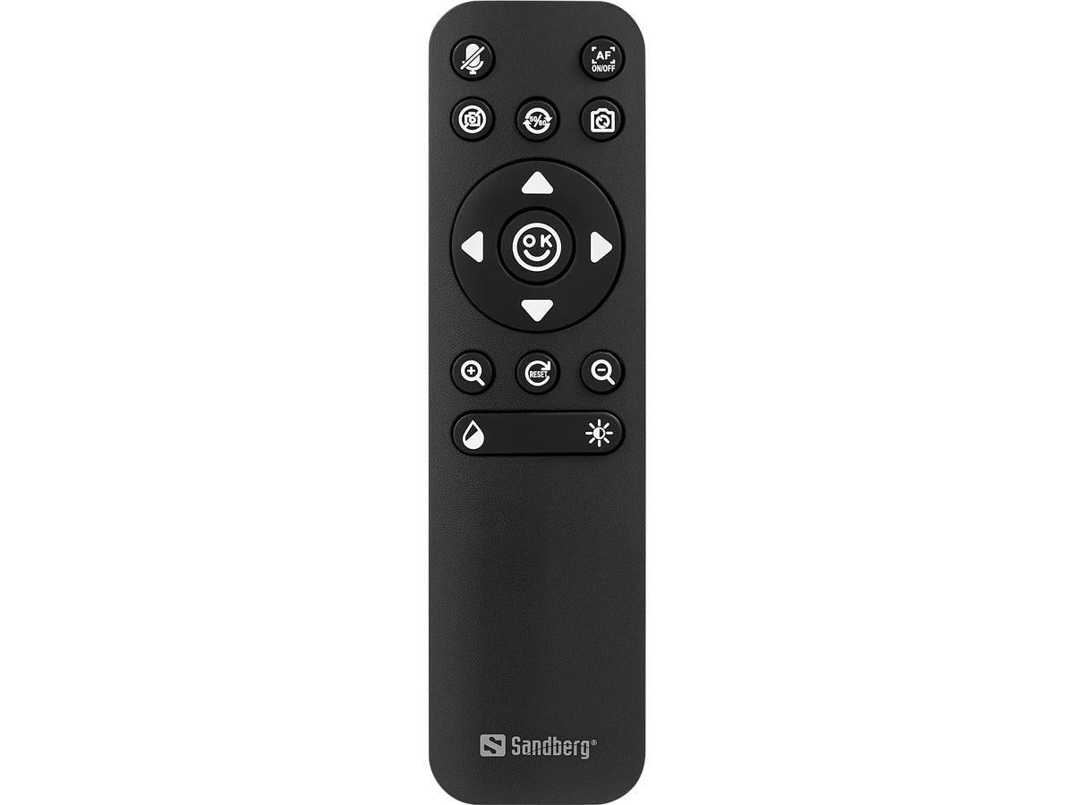 Sandberg 134-45 Webcam 8 MP 3840 x 2160 Pixel USB Schwarz