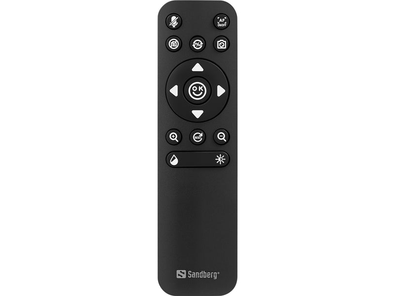 Sandberg 134-45 Webcam 8 MP 3840 x 2160 Pixel USB Schwarz