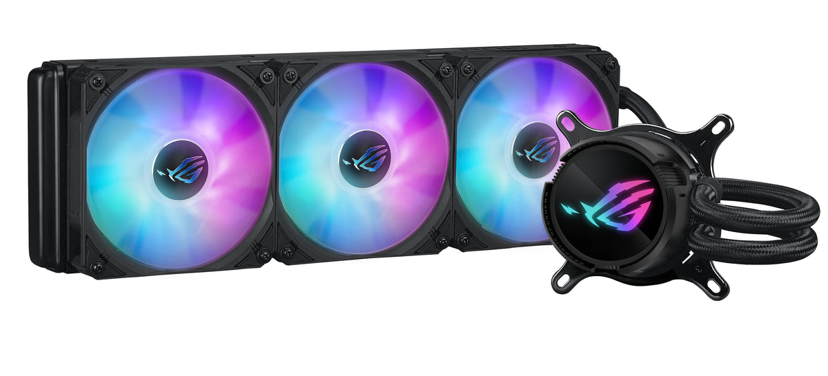 ASUS ROG Strix LC III 360 ARGB Prozessor Flüssigkeitskühlung 12 cm Schwarz