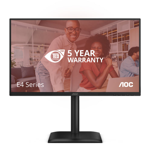 AOC E4 24E4CV Computerbildschirm 60,5 cm (23.8") 1920 x 1080 Pixel Full HD LED Schwarz