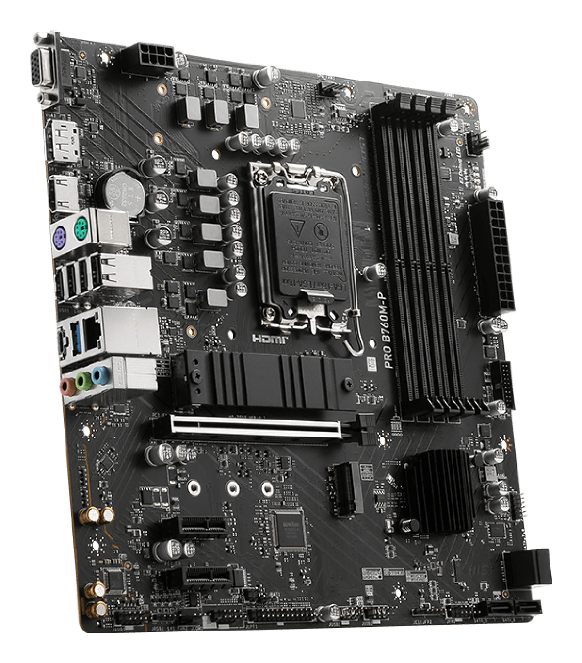 MSI PRO B760M-P Motherboard Intel B760 LGA 1700 micro ATX