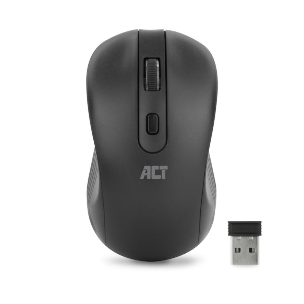 ACT Kabellose Maus 1600 DPI, Silent Click, umweltfreundlich, aus recycelten Materialien hergestellt
