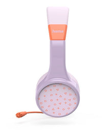 Hama Teens Guard II Kopfhörer Kabellos Kopfband Anrufe/Musik USB Typ-C Bluetooth Orange, Violett