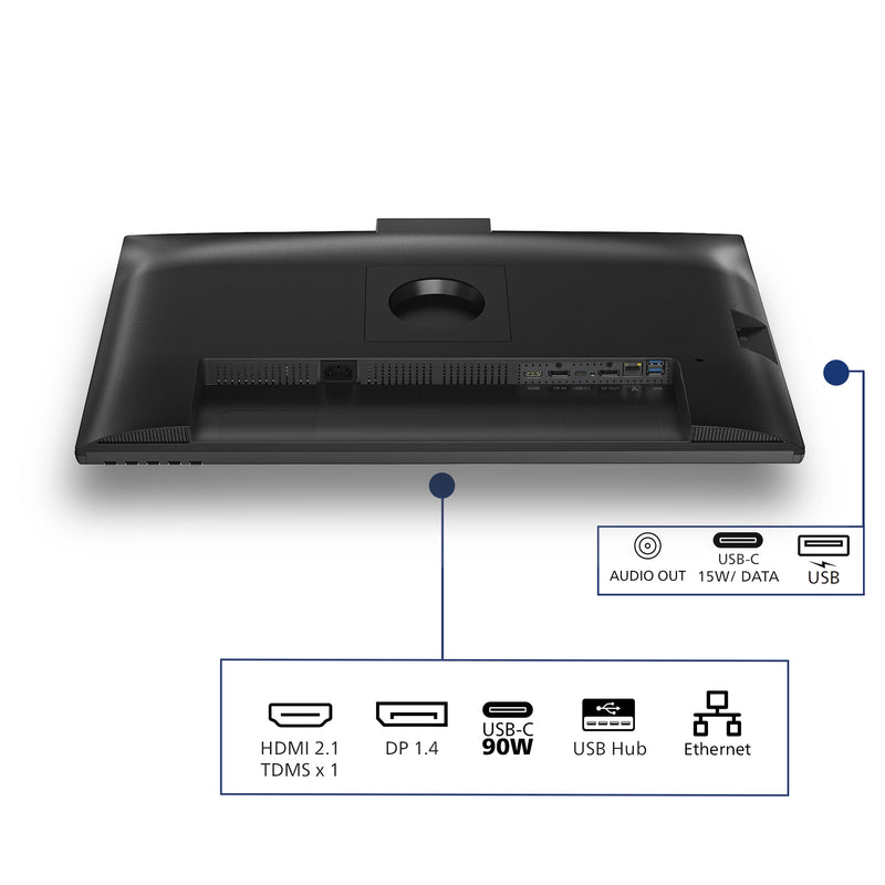 Philips 3000 series 27B2U3601H/00 Computerbildschirm 68,6 cm (27") 2560 x 1440 Pixel Quad HD LCD Schwarz