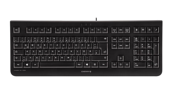 CHERRY KC 1000 Tastatur Gaming USB Ungarisch Schwarz