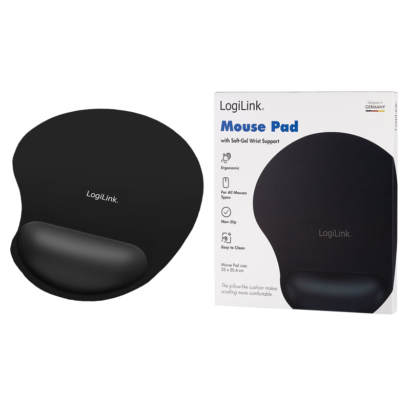 LogiLink ID0027 Mauspad Schwarz