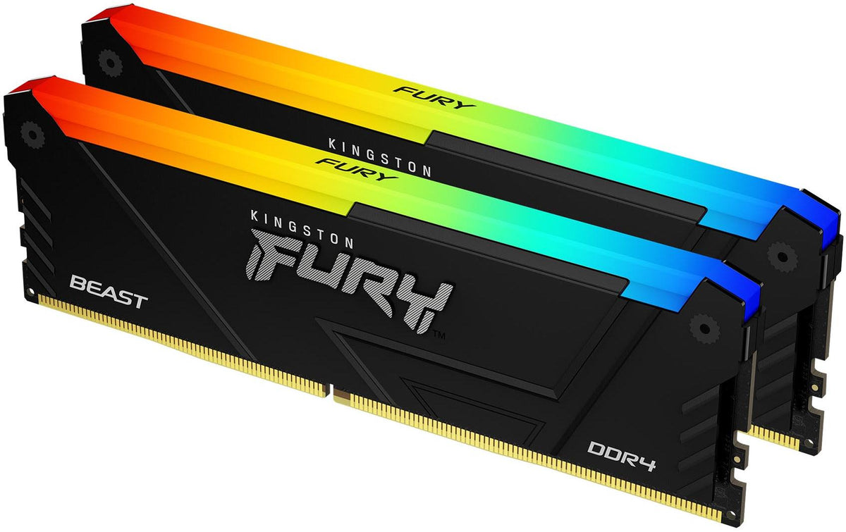 Kingston FURY Beast RGB Black DDR4-3600 CL18 32GB (2x16GB)