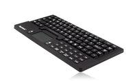 KeySonic KSK-5031IN (UK) Industrie Tastatur, USB, Touchpad +2 Maustasten, schwarz, wasserdicht IP68
