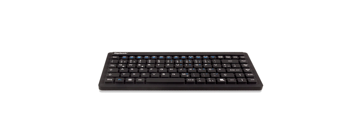 KeySonic KSK-3230IN (UK) Mini-Industrie Tastatur, USB, schwarz, wasserdicht IP68