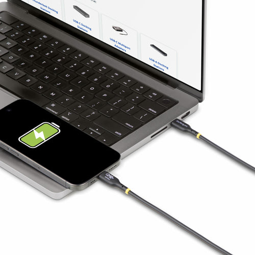 StarTech StarTech.com 4m USB-C Ladekabel, USB-IF zertifiziert, 240W PD EPR, M/M USB-Kabel 24 pin (M)