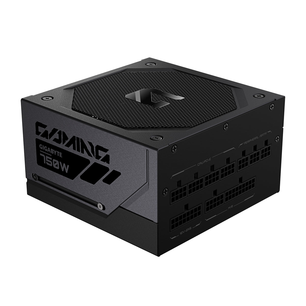 GIGABYTE GAMING 750GM PG5 Netzteil – PCIe 5.1, 80 PLUS Gold, vollständig modulares Design, 135-mm-Lüfter, ATX 3.1-kompatibel, EU-Stecker