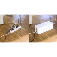 LogiLink KAB0063 Kabel-Organizer Kabelgehäuse Weiß 1 Stück(e)