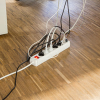 LogiLink KAB0063 Kabel-Organizer Kabelgehäuse Weiß 1 Stück(e)