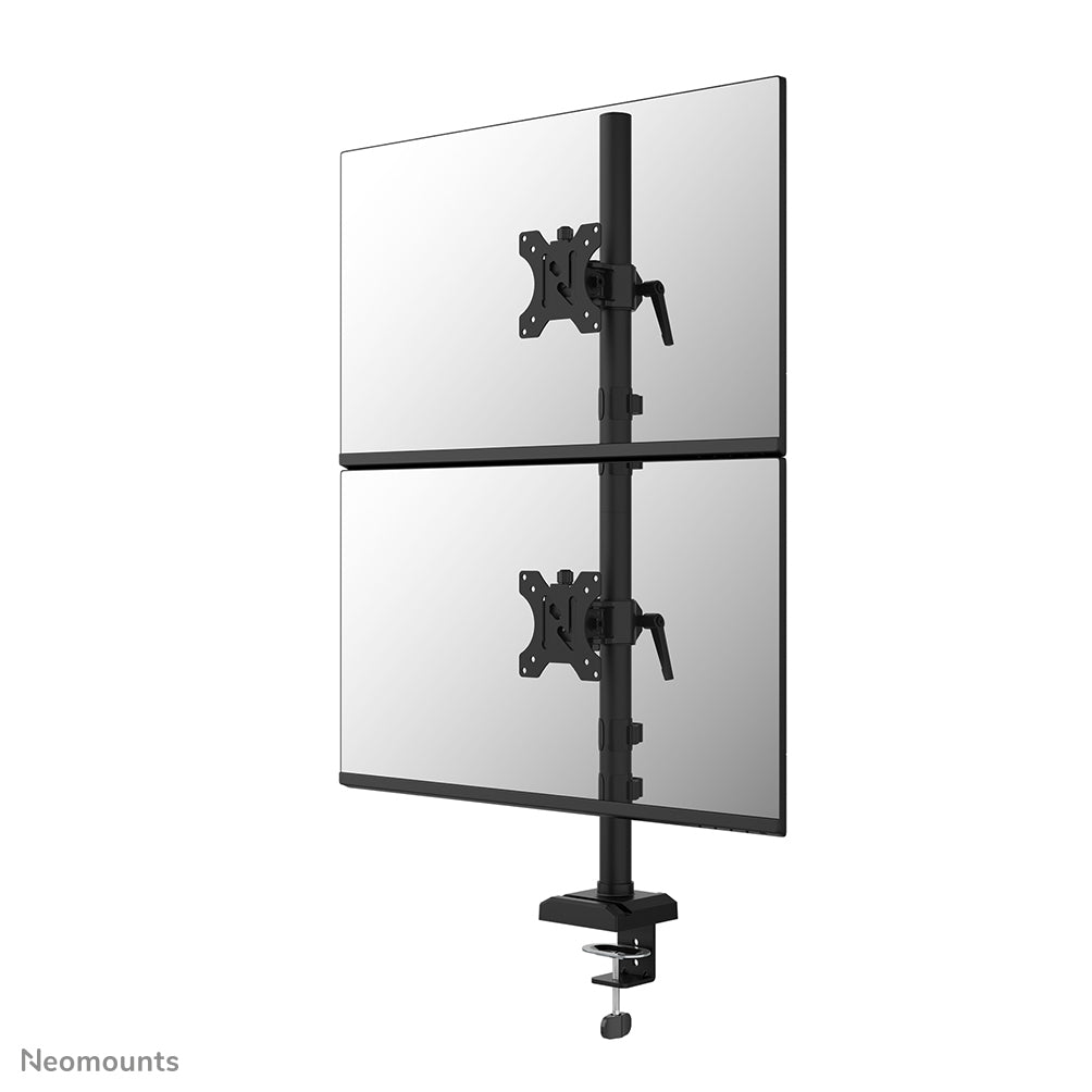 Neomounts DS60-600BL2V Monitorarm für zwei Bildschirme 10-32"