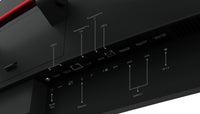 Lenovo ThinkVision P49w-30 Computerbildschirm 124,5 cm (49") 5120 x 1440 Pixel DQHD LED Schwarz