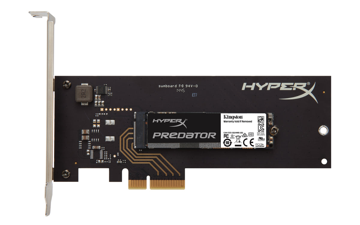 HyperX Predator SHPM2280P2H/480G Internes Solid State Drive 480 GB M.2 PCI Express 2.0 MLC